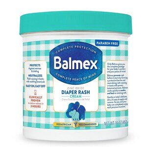 Balmex Complete Protection Diaper Rash Cream 16 oz EXP 02/2026